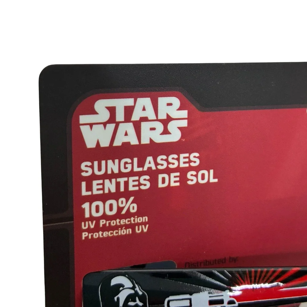 Star Wars Kids Sunglasses Darth Vader 100% UV Protection Ages 5+ Black Grey New